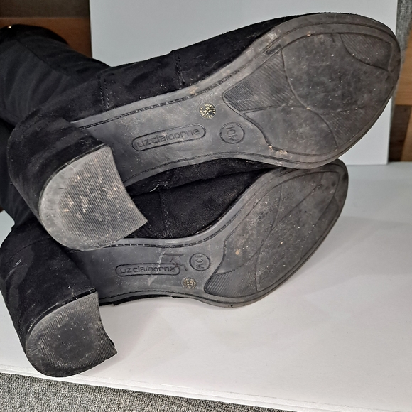 Liz Claiborne knee high block heel boots - Picture 12 of 14